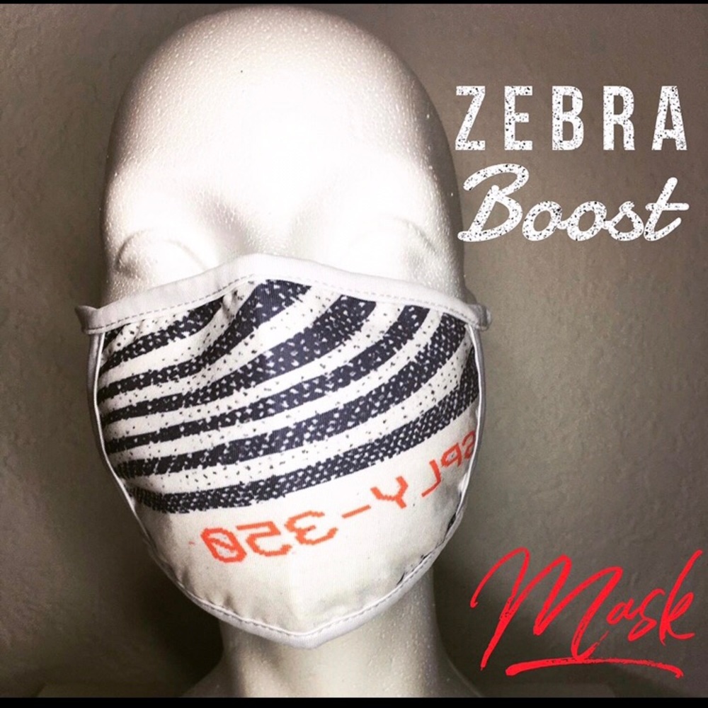Zebra print mask